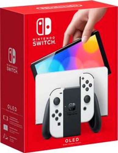 Nintendo Switch עם ג’וי-קון כחול ואדום