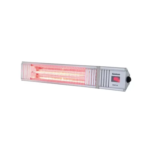 תנור אינפרא קיר 9 IP44 2KW מצבים Semicom