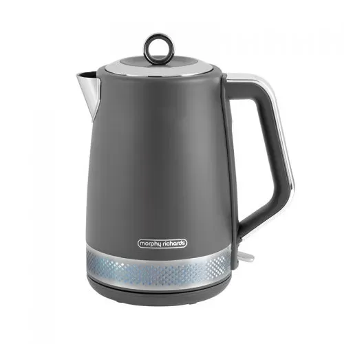 קומקום חשמלי מורפי ריצ'רדס 1.7 ליטר Morphy Richards Illumination בצבע טיטניום דגם 108022
