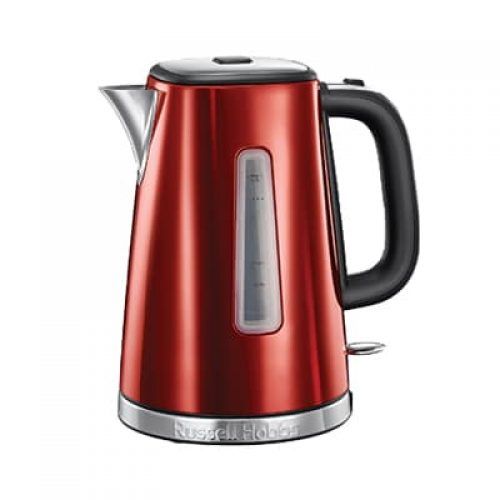 קומקום חשמלי LUNA Solar Red Russell Hobbs ראסל הובס דגם 23210-70 יבואן רשמי!