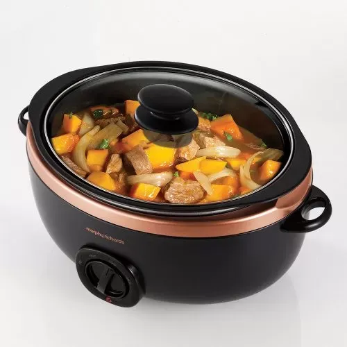 סיר בישול איטי מורפי ריצ'רדס בצבע Morphy Richards Rose Gold