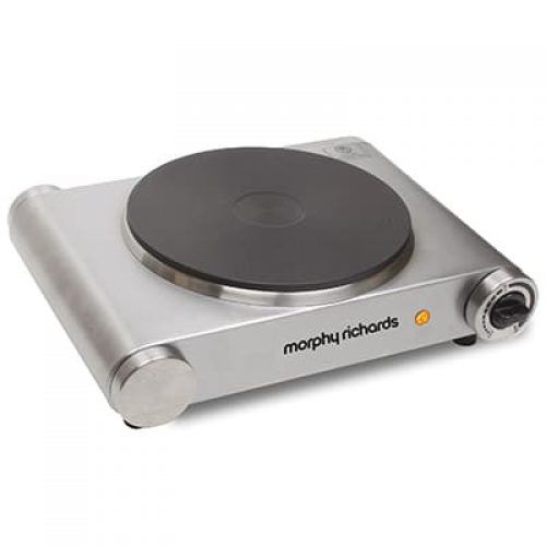 כירה חשמלית בגימור נירוסטה Morphy Richards