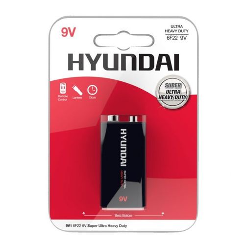 סוללה 9V אלקליין Hyundai HY1604AU-2U1