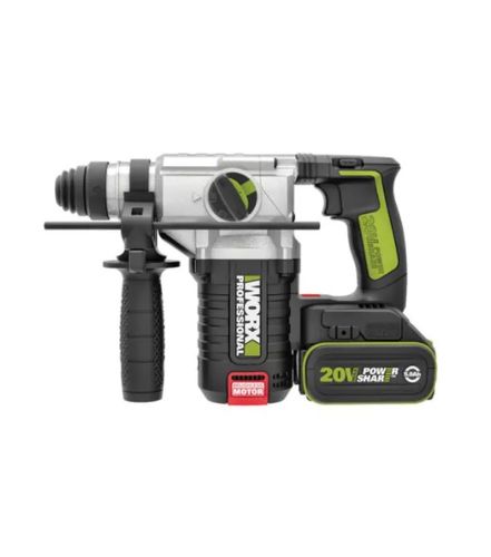 פטישון WORX PROFESSIONAL 24MM 20V בראשלס 20V 2 2X4Ah