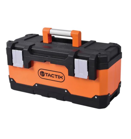 ארגז כלים מתכת פלסטיק 20 אינץ TACTIX
