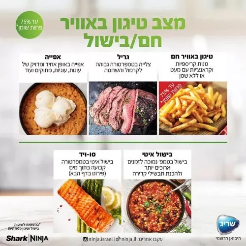 נינג’ה סמארט-ליד 17 ב- 1 SMART LID דגם OL753
