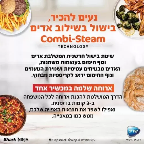 נינג’ה סמארט-ליד 17 ב- 1 SMART LID דגם OL753