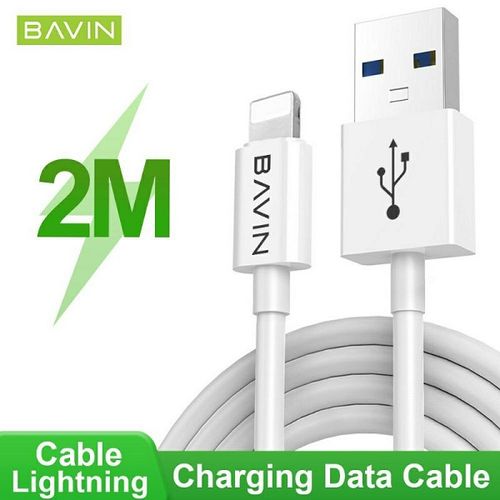 כבל טעינה וסנכרון 2 מטרים חזק ואיכותי USB/ LIGHTNING