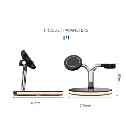 3 ב-1 עמדת טעינה אלחוטית WIRELESS CHARGING STATION DOCK