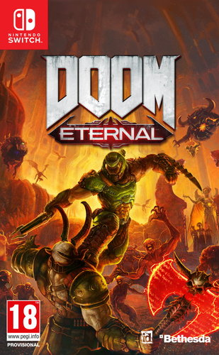 NINTENDO SWITCH DOOM ETERNAL - CODE IN BOX