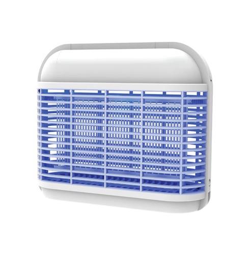 קטלן יתושים וחרקים עם נורת לד 6W בצבע שחור / לבן כולל מגש מתפרק