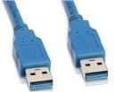 10 יחידות כבל USB ז/ז 1.5 מטר