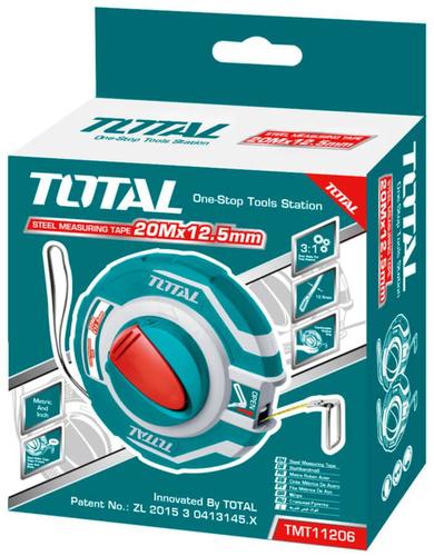סרט מדידה מפלדה 20 מ' 20×12.5 מ