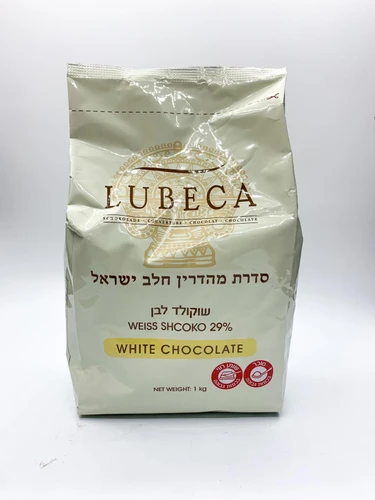 שוקולד לבן לובקה 29% 1 ק