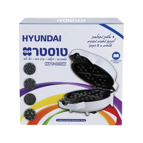 טוסטר מתחלף 4 ב 1 לבן