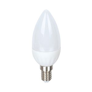 10 נורות נר לד חלבי E14 7W ניסקו Nisko