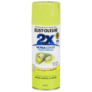 ספריי 2X GLOSS KEY LIME RUST OLEUM