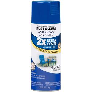 ספריי 2X GLOSS BRILLIANT BLUE RUST OLEUM 