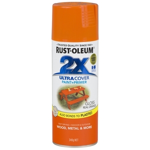 ספריי 2X GLOSS REAL ORANGE RUST OLEUM