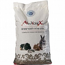 מדיוני מזון מלא למכרסמים 4 ק”ג