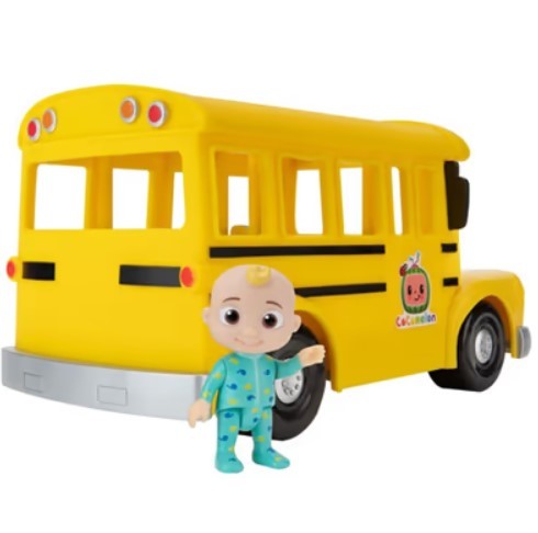 קוקומלון - דמות ואוטובוס בית ספר מוזיקלי Cocomelon
