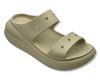 כפכפי פלטפורמה לנשים בצבע קרם Crocs CRUSH PLATFORM Sandal 207670CRM