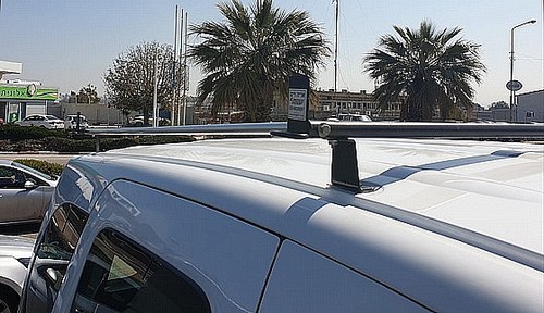 גשרון פלדה אובלי 2 מוטות ו - 2 צינורות אלומיניום לטויוטה סיטי