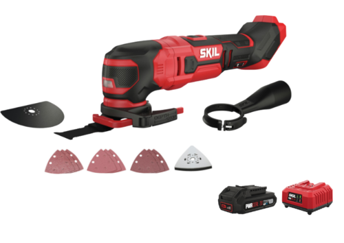 מלטשת אקצנטרית נטענת 20V אלקטרונית 125 מ