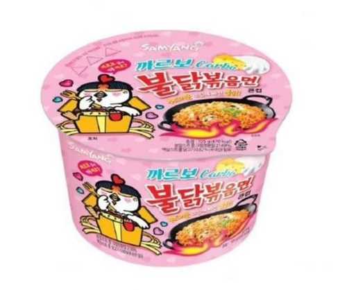 סאמיאנג ראמן קוריאני עוף חריף קארבונרה samyang buldak carbo