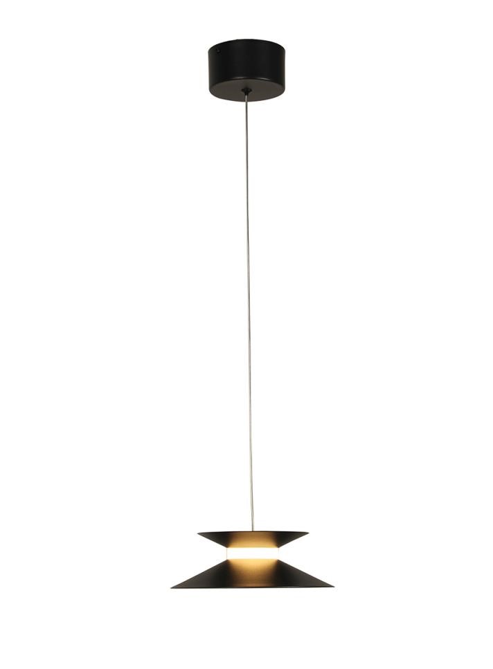 ספליט בודד תלוי שחור LED