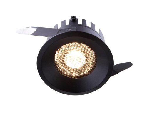 דקור שקוע שחור LED 7W אור חם