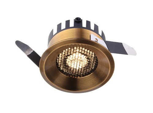 דקור שקוע פליז LED 7W אור חם