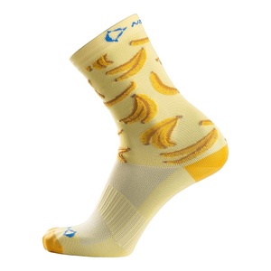 גרבי רכיבה NEW FUNNY SOCKS פוליאמיד צהוב פלורסנטי קייציים מנדפים
