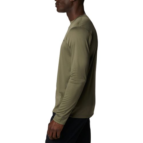 חולצה ירוקה ארוכה לגברים ZERO RULES LONG SLEEVE COLUMBIA