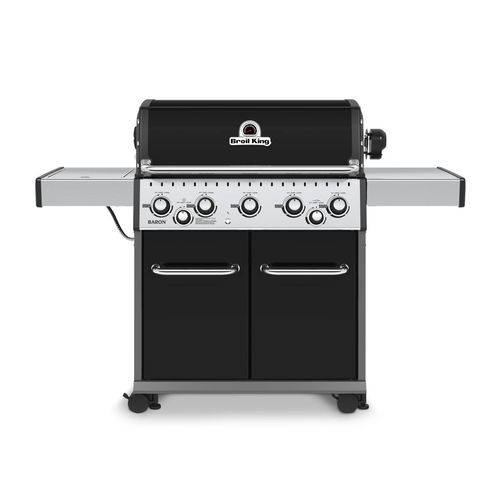 גריל גז ברון 590 Broil King + כירה ושיפוד Baron