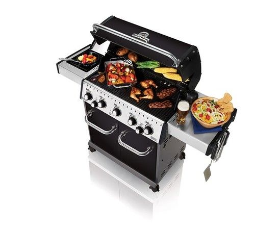 גריל גז ברון 590 Broil King + כירה ושיפוד Baron