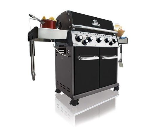 גריל גז ברון 590 Broil King + כירה ושיפוד Baron
