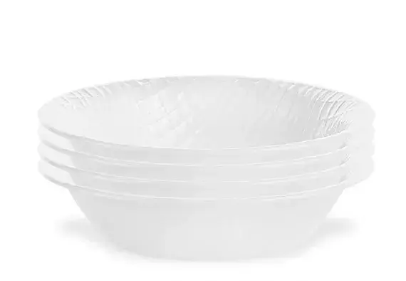 מארז 4 בול למרק 532 מ"ל דגם לינן וויב | Corning Ware Linen Weave