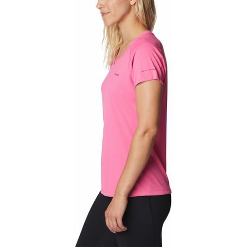 חולצה קצרה לנשים ZERO RULES S/S W מבית Columbia בצבע ורוד