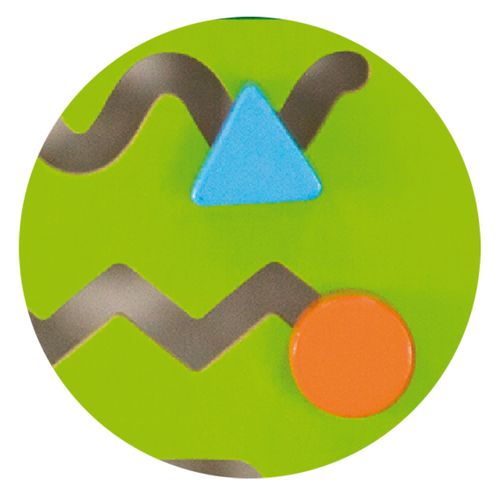 לוח פעילות גדול לתליה על קיר 5 פעילויות - קרוקודיל 