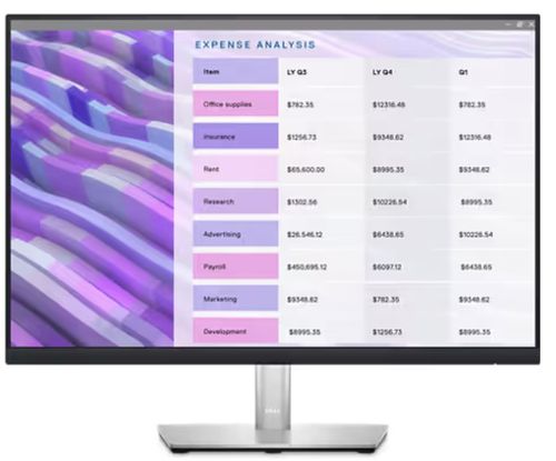 מסך מחשב Dell USB-C Hub Monitor P2423DE ‏24 ‏אינטש QHD דל