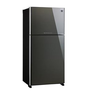 מקרר 2 דלתות זכוכית SHARP דגם SJ-4655