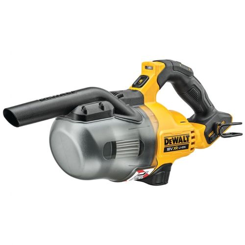 שואב אבק נטען DEWALT DCV501LN 18V XR - שואב מקל בסינון L-Class עם צינור גמיש, פיות ניקוי ותאורת LED