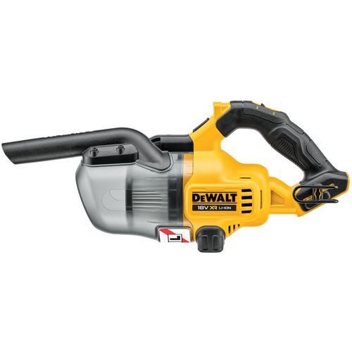 שואב אבק נטען DEWALT DCV501LN 18V XR - שואב מקל בסינון L-Class עם צינור גמיש, פיות ניקוי ותאורת LED