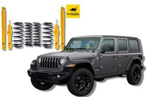 סט הגבהה לJEEP רנגלר JL ספורט ארוך 2018 ומעלה