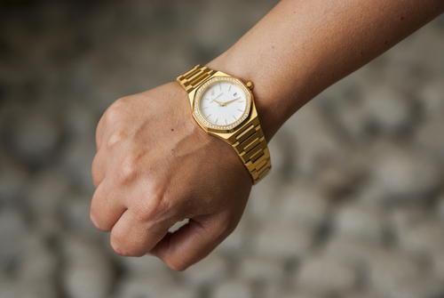 שעון יד לאישה משובץ  פיליפ לורנזו PL4371