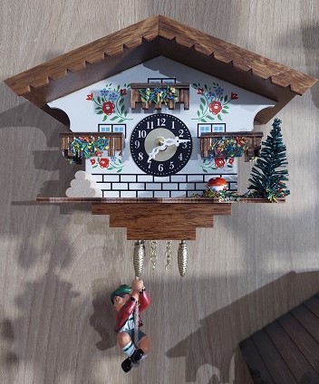 שעון קוקייה מיניאטורי