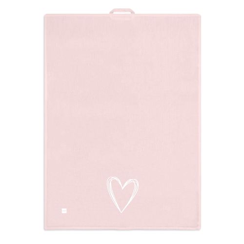  מגבת מטבח לב ורוד PURE HEART ROSE kitchen towel