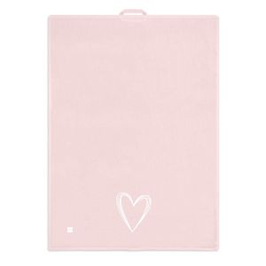  מגבת מטבח לב ורוד PURE HEART ROSE kitchen towel