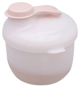 מחלק מנות גדול עם 3 תאים ופתיחה קלה - ורוד